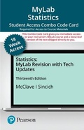 Cover: Mylab STATS with Pearson Etext -- Combo Access Card -- For Statistics [Updated Edition] (18-Weeks) - Pearson