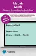Cover: Mylab Math with Pearson Etext -- Combo Access Card -- For Business Math (18-Weeks) - Pearson