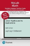 Cover: Mylab Math with Pearson Etext -- Combo Access Card -- For Linear Algebra and Its Applications (24 Months) - Pearson