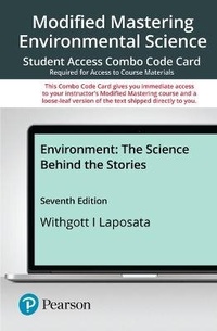 Enlarge image Cover: Modified Mastering Environmental Science with Pearson Etext -- Combo Access Card -- For Environment - Pearson