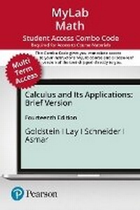 Enlarge image Cover: Mylab Math with Pearson Etext -- Combo Access Card -- For Calculus and Its Applications, Brief Version (24 Months) - Pearson