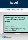 Cover: Revel for the Struggle for Democracy, 2020 Presidential Election Edition -- Access Card - Pearson