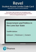 Cover: Revel for Government and Politics in the Lone Star State -- Combo Card - Pearson