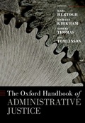 Cover: The Oxford Handbook of Administrative Justice - OUP eBook