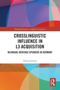 Cover: Crosslinguistic Influence in L3 Acquisition - Routledge