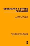 Cover: Geography & Ethnic Pluralism - Routledge