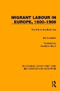 Cover: Migrant Labour in Europe, 1600-1900 - Routledge