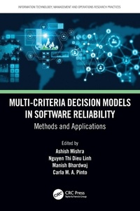 Enlarge image Cover: Multi-Criteria Decision Models in Software Reliability - CRC Press