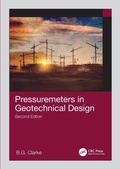 Cover: Pressuremeters in Geotechnical Design - CRC Press