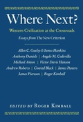 Cover: Where Next? - Encounter Books,USA