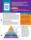 Cover: Building Relationships with Students and Caregivers to Enhance Learning Through Virtual Instruction - Brookes Publishing Co