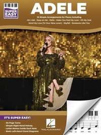 Enlarge image Cover: Adele - Super Easy Songbook - Hal Leonard Corporation