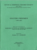 Cover: Exeter Freemen 1266-1967 - De Gruyter