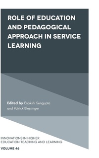 Enlarge image Cover: Role of Education and Pedagogical Approach in Service Learning - Emerald Publishing Limited