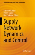 Cover: Supply Network Dynamics and Control - Springer