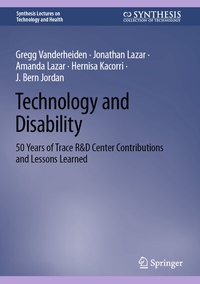 Abbildung von: Technology and Disability - Springer