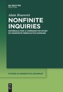 Cover: Nonfinite Inquiries - De Gruyter Mouton