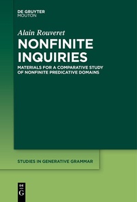 Abbildung von: Nonfinite Inquiries - De Gruyter Mouton