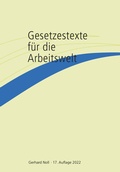 Cover: Gesetzestexte f&uuml;r die Arbeitswelt - ver.di Bildung + Beratung