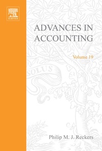 Abbildung von: Advances in Accounting - JAI Press