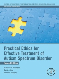 Abbildung von: Practical Ethics for Effective Treatment of Autism Spectrum Disorder - Academic Press