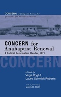 Cover: Concern for Anabaptist Renewal - Wipf & Stock Publishers