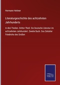 Cover: Literaturgeschichte des achtzehnten Jahrhunderts - Outlook