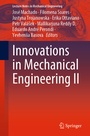 Cover: Innovations in Mechanical Engineering II - Springer