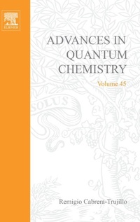 Enlarge image Cover: Advances in Quantum Chemistry - Academic Press