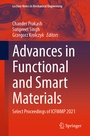 Cover: Advances in Functional and Smart Materials - Springer