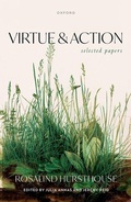 Cover: Virtue and Action - Oxford University Press