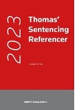 Cover: Thomas' Sentencing Referencer - Sweet & Maxwell