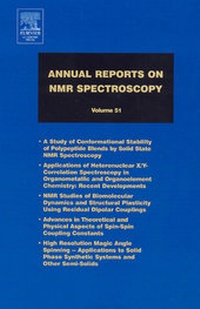 Abbildung von: Annual Reports on NMR Spectroscopy: Volume 51 - Academic Press