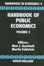 Cover: Handbook of Public Economics - Elsevier
