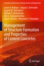 Cover: Management of Structure Formation and Properties of Cement Concretes - Springer