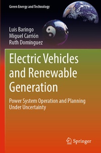 Enlarge image Cover: Electric Vehicles and Renewable Generation - Springer