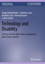 Cover: Technology and Disability - Springer