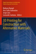 Cover: 3D Printing for Construction with Alternative Materials - Springer