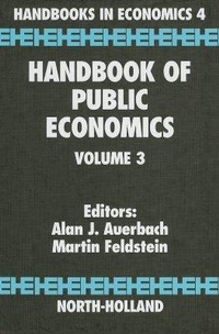 Enlarge image Cover: Handbook of Public Economics: Volume 3 - North-Holland