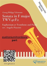 Abbildung von: (solo part) Sonata in F major - Euphonium or Trombone and Piano - Glissato Edizioni Musicali