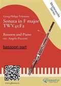 Cover: (bassoon part) Sonata in F major - Bassoon and Piano - Glissato Edizioni Musicali