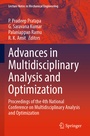 Cover: Advances in Multidisciplinary Analysis and Optimization - Springer