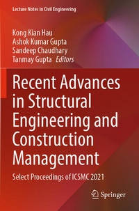 Enlarge image Cover: Recent Advances in Structural Engineering and Construction Management - Springer