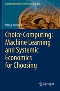 Cover: Choice Computing: Machine Learning and Systemic Economics for Choosing - Springer