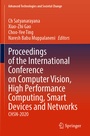 Cover: Proceedings of the International Conference on Computer Vision, High Performance Computing, Smart Devices and Networks - Springer