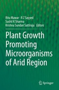 Cover: Plant Growth Promoting Microorganisms of Arid Region - Springer