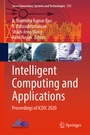 Cover: Intelligent Computing and Applications - Springer