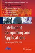 Cover: Intelligent Computing and Applications - Springer