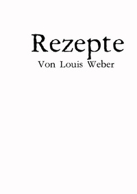 Enlarge image Cover: Rezepte - epubli