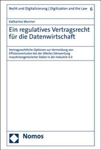 Abbildung von: Ein regulatives Vertragsrecht für die Datenwirtschaft - Nomos